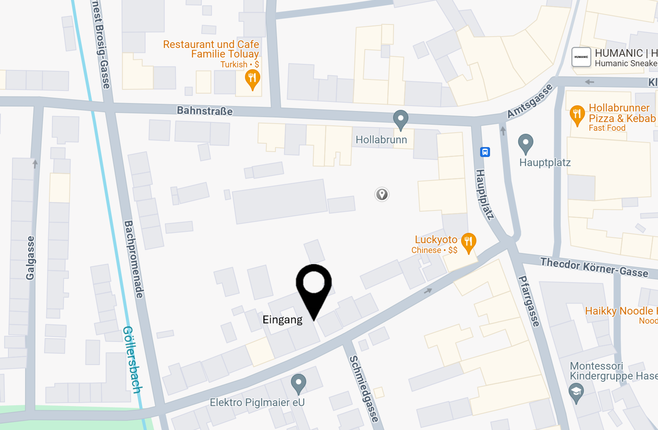 Karte zu Hauptplatz 4, 2020 Hollabrunn